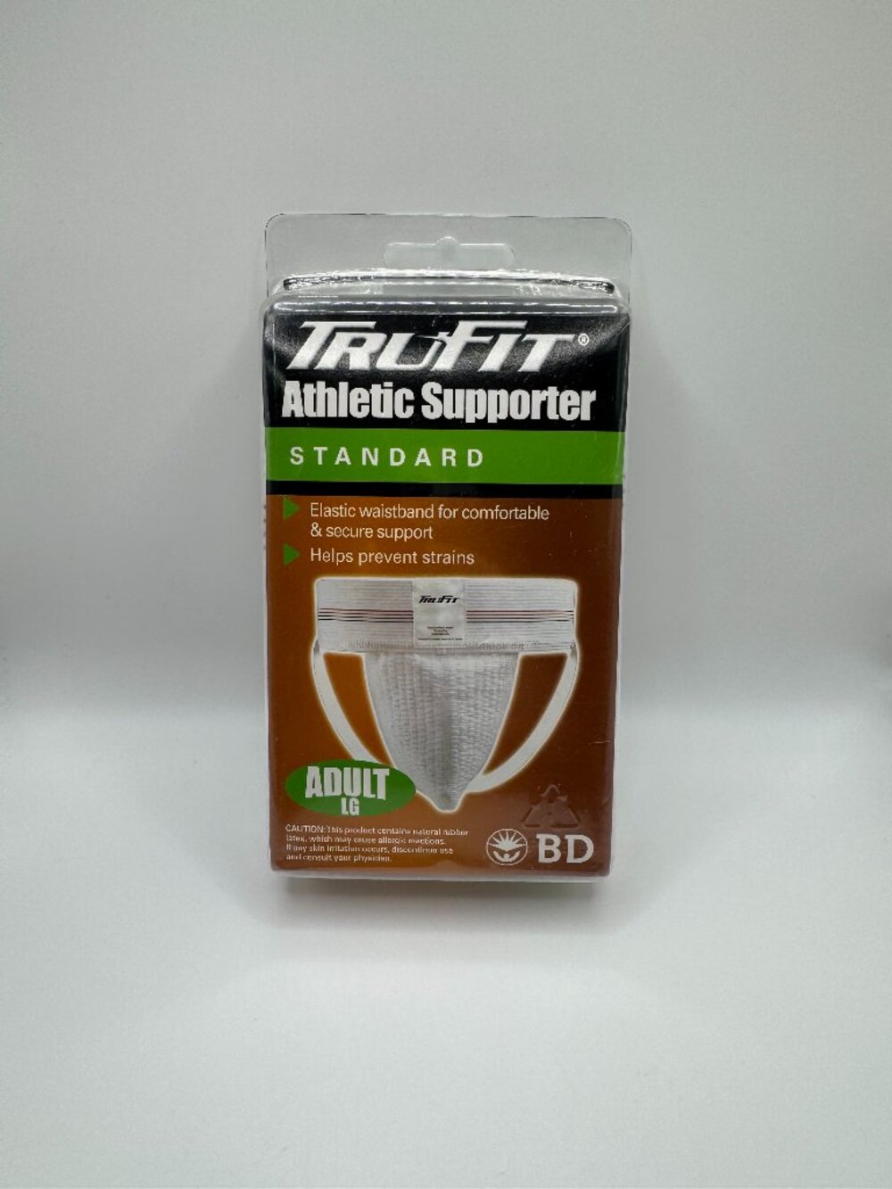 Vintage Tru-Fit Athletic Adult Supporter Large 38-44" Jock Strap SEALED NEW